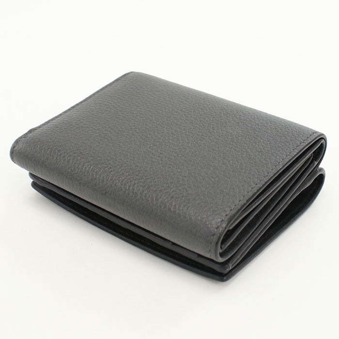 LOEWE Anagram Trifold Wallet in Calfskin - Gray