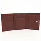 LOEWE Anagram Trifold Wallet in Calfskin - Wine Red