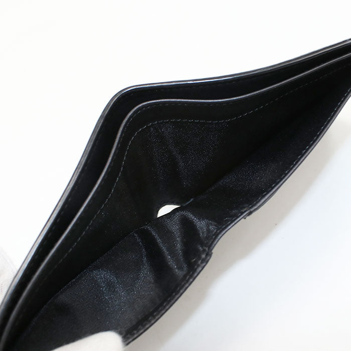 LOEWE Anagram Calfskin Bi-fold Compact Wallet - Brown