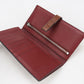 LOEWE Vertical Wallet Large Grained Calfskin Bifold Long Wallet - Brown