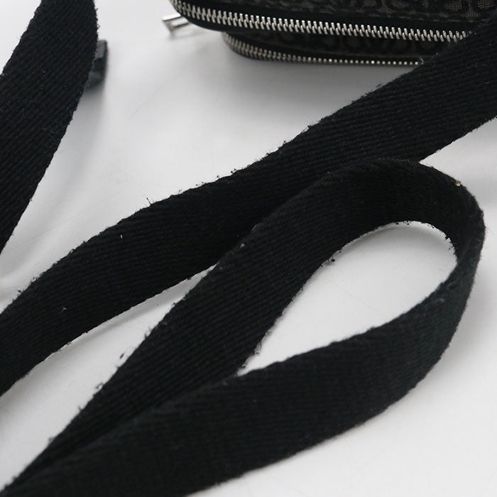 LOEWE Anagram Mini Camera Bag Jacquard Shoulder Bag - Black