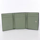 LOEWE Anagram Calfskin Tri-fold Compact Wallet - Green