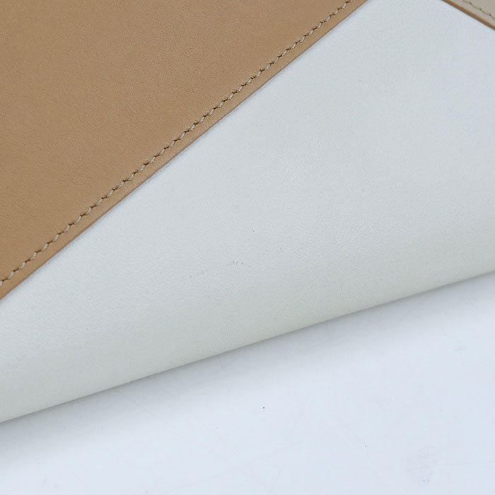 LOEWE パズル ジップアラウンドウォレット カーフスキン 長財布 ロングウォレット - ベージュ