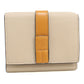 LOEWE【ロエベ】 トライフォールドウォレット アナグラム 三つ折り財布 カーフ レディース