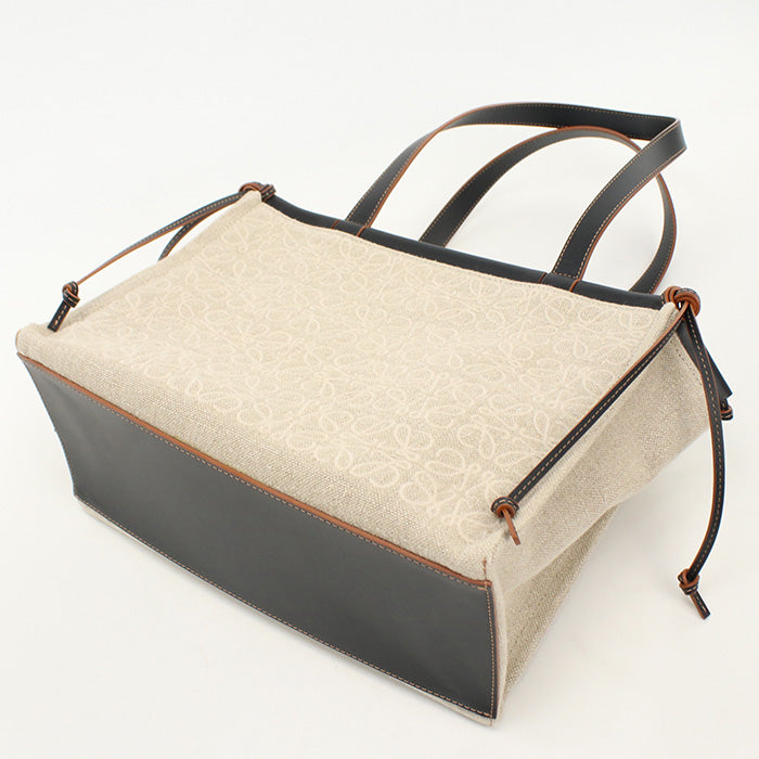 LOEWE【ロエベ】 A612A93X05 クッショントート スモール トートバッグ リネン レディース