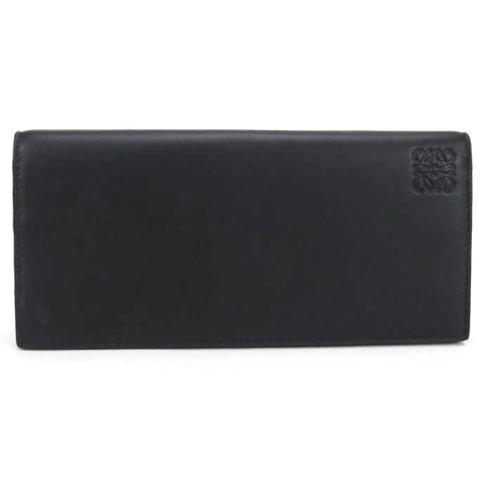 LOEWE Horizontal Wallet in Calfskin - Black