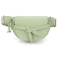 LOEWE Gate Dual Mini Soft Calfskin Shoulder Bag - Green