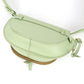 LOEWE Gate Dual Mini Soft Calfskin Shoulder Bag - Green