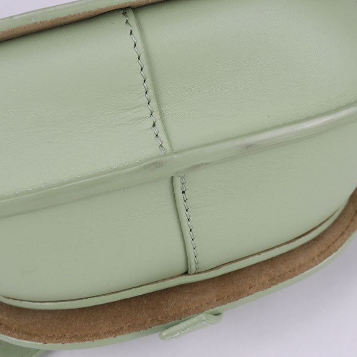 LOEWE Gate Dual Mini Soft Calfskin Shoulder Bag - Green