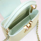 LOUIS VUITTON Capucines Mini Summer Stardust Taurillon Leather Handbag/Shoulder Bag - Green