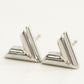 LOUIS VUITTON Essential V Stud Earrings - Metal 
