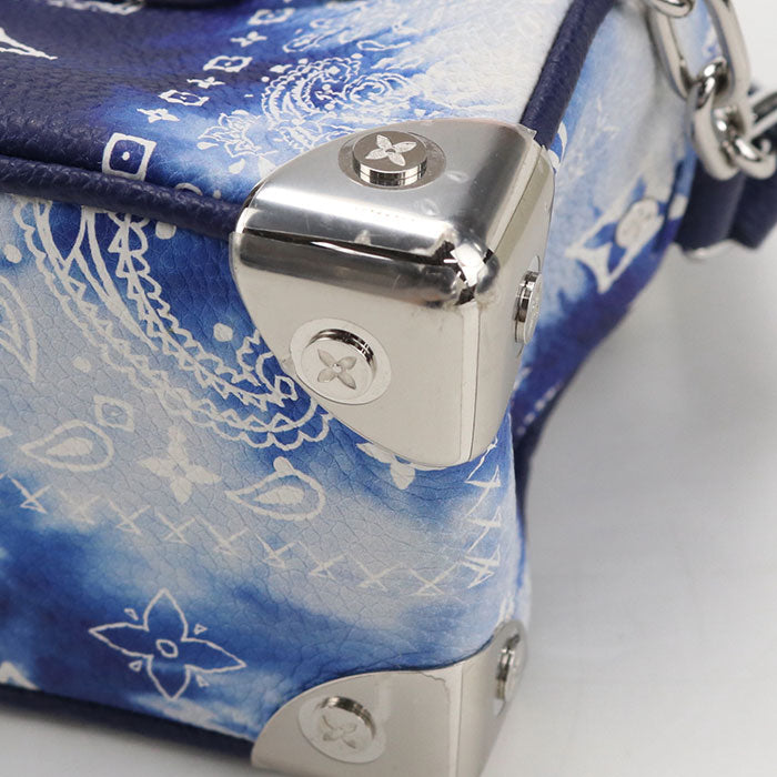 LOUIS VUITTON【ルイヴィトン】 M20557 ミニソフトトランク モノグラムバンダナ 斜め掛け ショルダーバッグ レザー メンズ