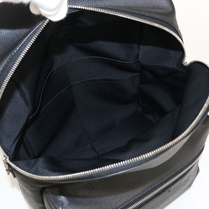 Louis Vuitton Discovery Taiga Leather Backpack - Black