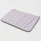 Maison Margiela Calfskin Card Case and Coin Purse - Black and Purple