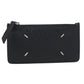 Maison Margiela 4-Stitch Calfskin Coin Case - Black