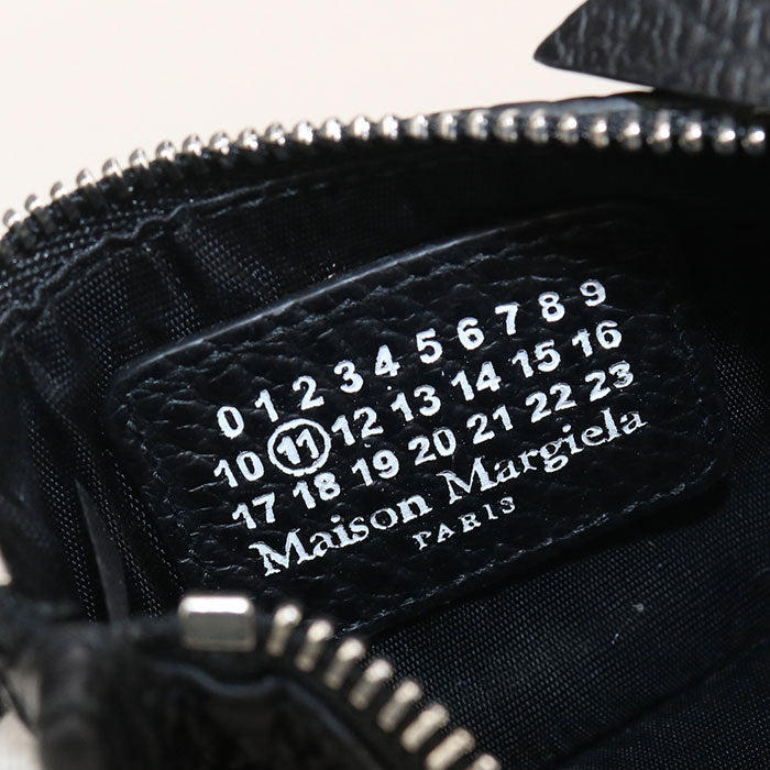 Maison Margiela 4-Stitch Calfskin Coin Case - Black – Feed Festa
