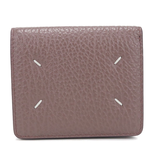 Maison Margiela S56UI0140P4455T5071 4 Stitch Bifold Wallet Leather Women's
