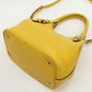 MIUMIU Vitello Phoenix Leather Tote/Shoulder Bag - Yellow