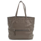 MiuMiu Leather Tote Bag - Grey
