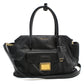 MiuMiu Vitello Soft Leather Tote Bag/Shoulder Bag - Black