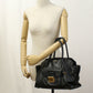 MiuMiu Vitello Soft Leather Tote Bag/Shoulder Bag - Black