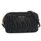 MIUMIU Matelasse Leather Chain Shoulder Bag - Black