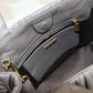 MiuMiu Matelassé Lambskin Handbag/Shoulder Bag - Grey