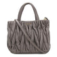 MIUMIU(OUTLET)【ミュウミュウ アウトレット】 5BG061 N88 F0572 2WAY マテラッセ トートバッグ ラムスキン レディース
