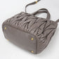 MIUMIU(OUTLET)【ミュウミュウ アウトレット】 5BG061 N88 F0572 2WAY マテラッセ トートバッグ ラムスキン レディース