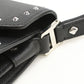 MCM Patricia Studded Leather Shoulder Bag - Black