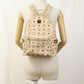 MCM Side Studs Visetos Coated Canvas Backpack - Beige