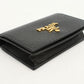 PRADA Saffiano Leather Card Case - Black
