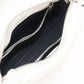PRADA Monkey Print Calfskin Shoulder Bag - White