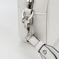 PRADA Monkey Print Calfskin Shoulder Bag - White