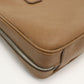 PRADA Briefcase Saffiano Leather Handbag Shoulder Bag - Brown