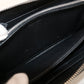 PRADA Saffiano Leather Round Zip Long Wallet - Black