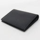 PRADA Saffiano Leather Bi-fold Compact Wallet - Black