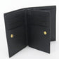 PRADA Saffiano Leather Bi-fold Compact Wallet - Black