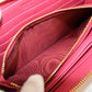 PRADA Saffiano Zip-Around Leather Long Wallet - Pink