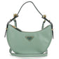 PRADA Leather Handbag/Shoulder Bag - Green