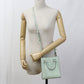 PRADA Leather Handbag/Shoulder Bag - Green