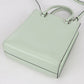 PRADA Leather Handbag/Shoulder Bag - Green