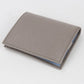 PRADA Saffiano Leather Bi-fold Compact Wallet - Grey