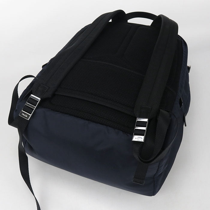 PRADA Re-Nylon Saffiano Leather Backpack - Black