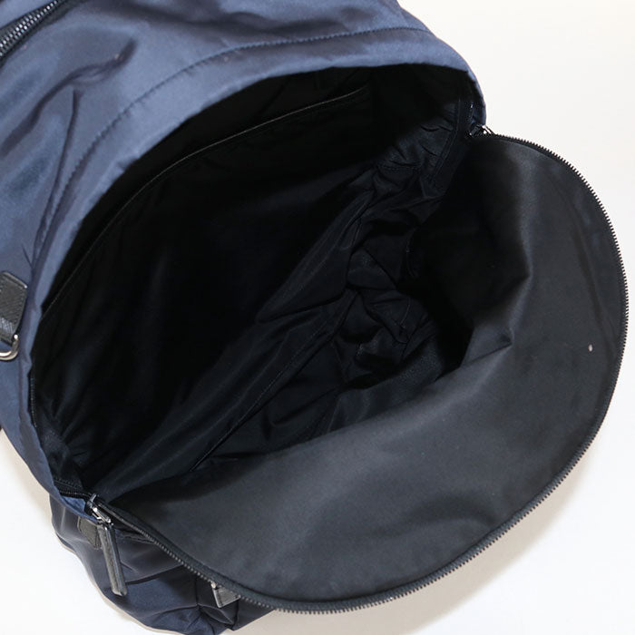 PRADA Re-Nylon Saffiano Leather Backpack - Black