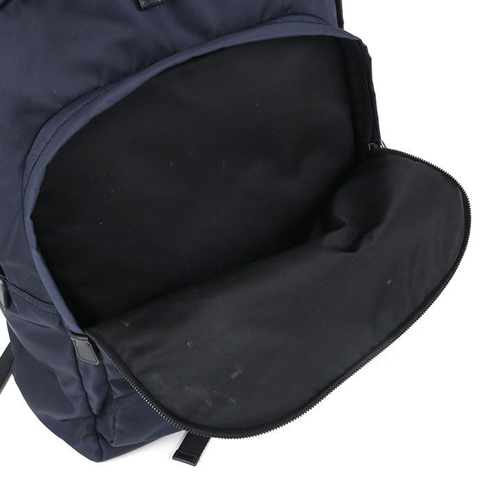 PRADA Re-Nylon Saffiano Leather Backpack - Black