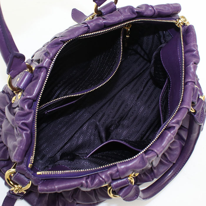 PRADA【プラダ】 2WAY ハンドバッグ トートバッグ レザー レディース