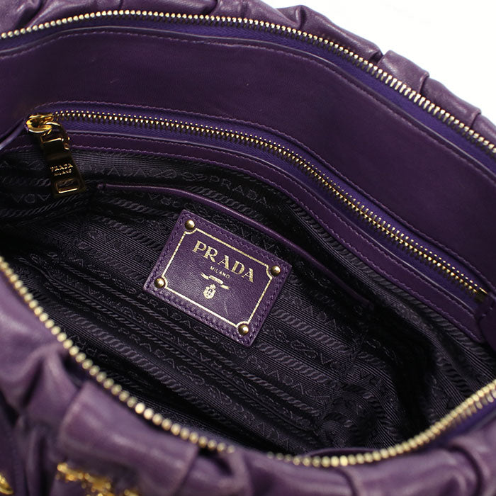 PRADA【プラダ】 2WAY ハンドバッグ トートバッグ レザー レディース