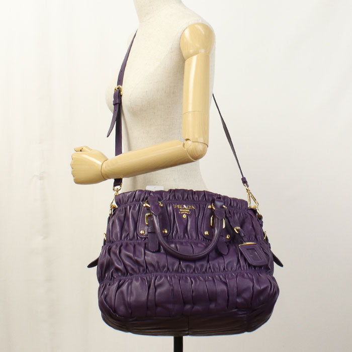 PRADA【プラダ】 2WAY ハンドバッグ トートバッグ レザー レディース
