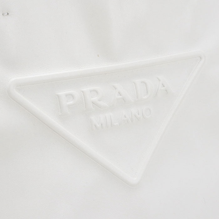 PRADA【プラダ】 1BG429 トライアングルロゴ トートバッグ レザー レディース